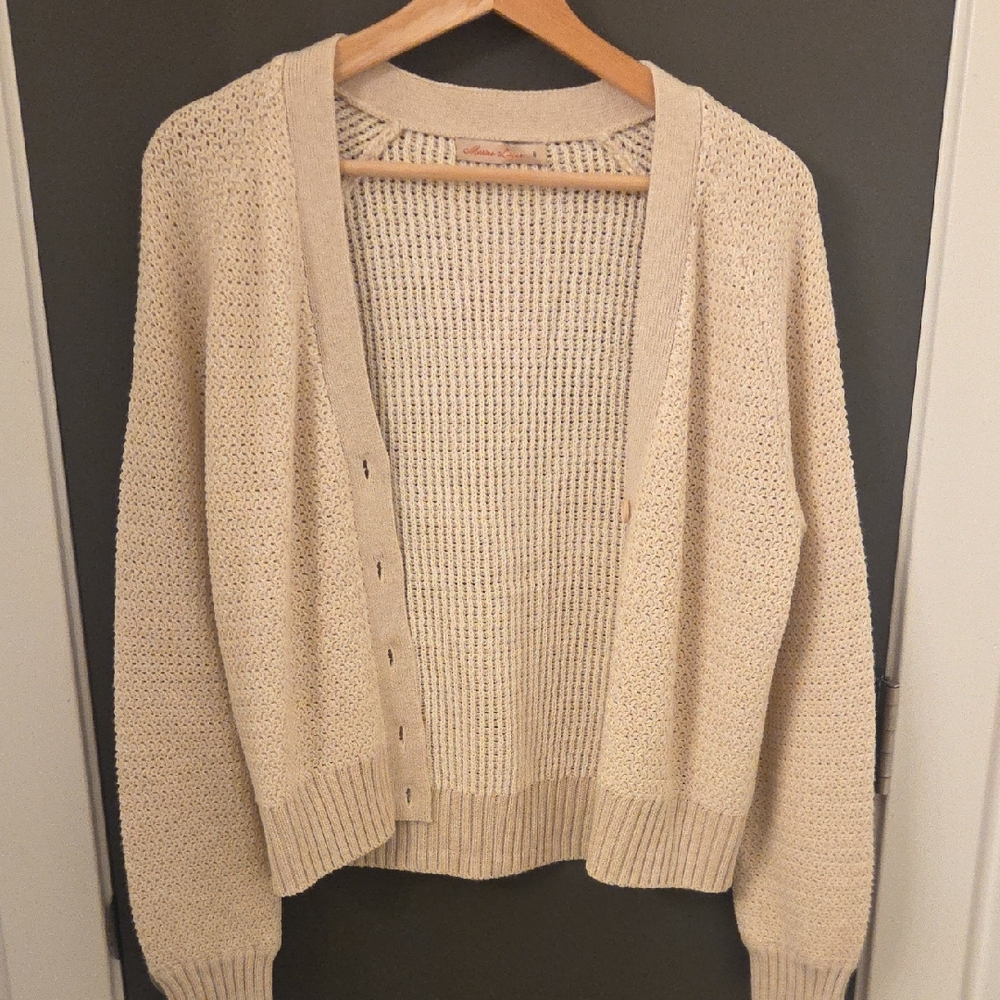 Marine Layer Robin Textured Cardigan Sweater
